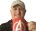 Bruce with Mug