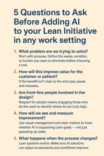 ai in non mfg settings