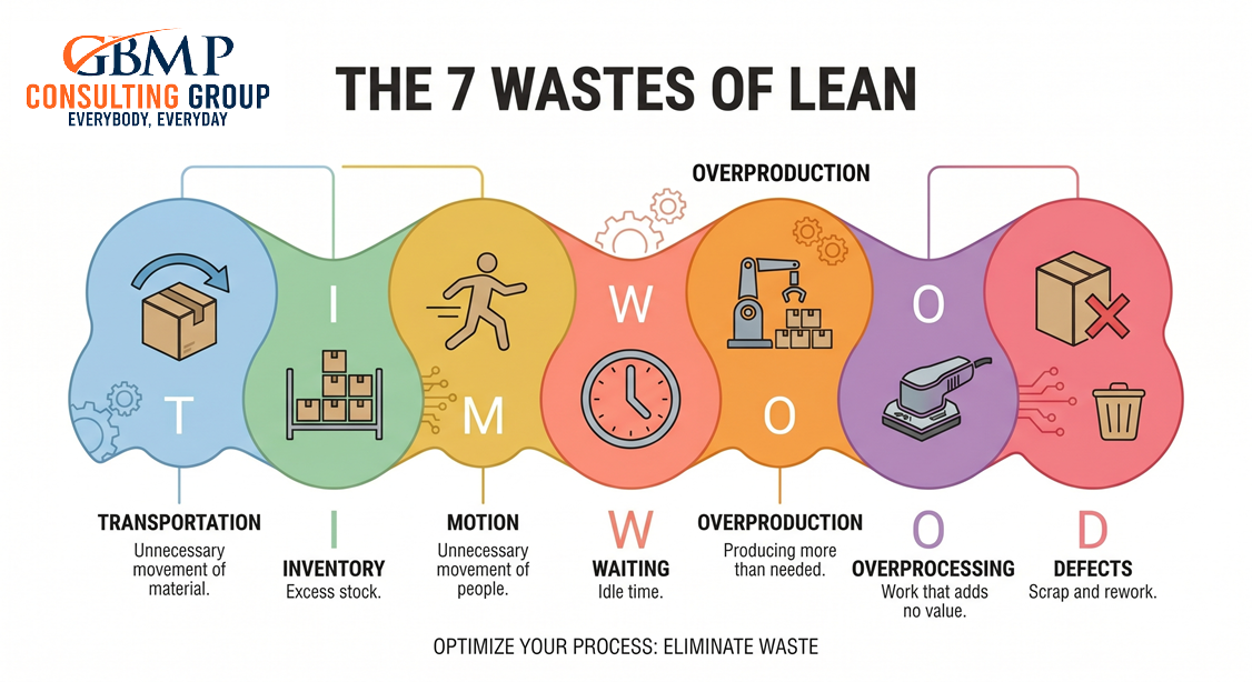 The 7 Wastes of Lean Manufacturing: How to Identify and Eliminate Them