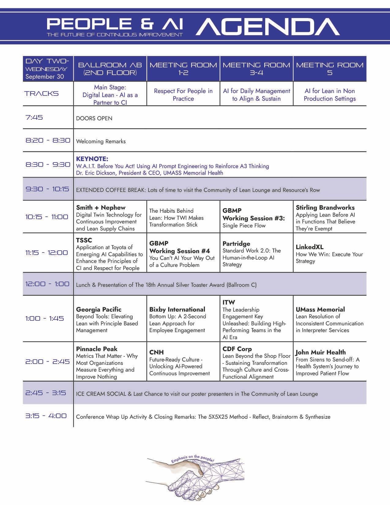 Wednesday Agenda-1